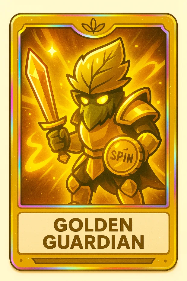 Legendäre Karte Golden Gurdian