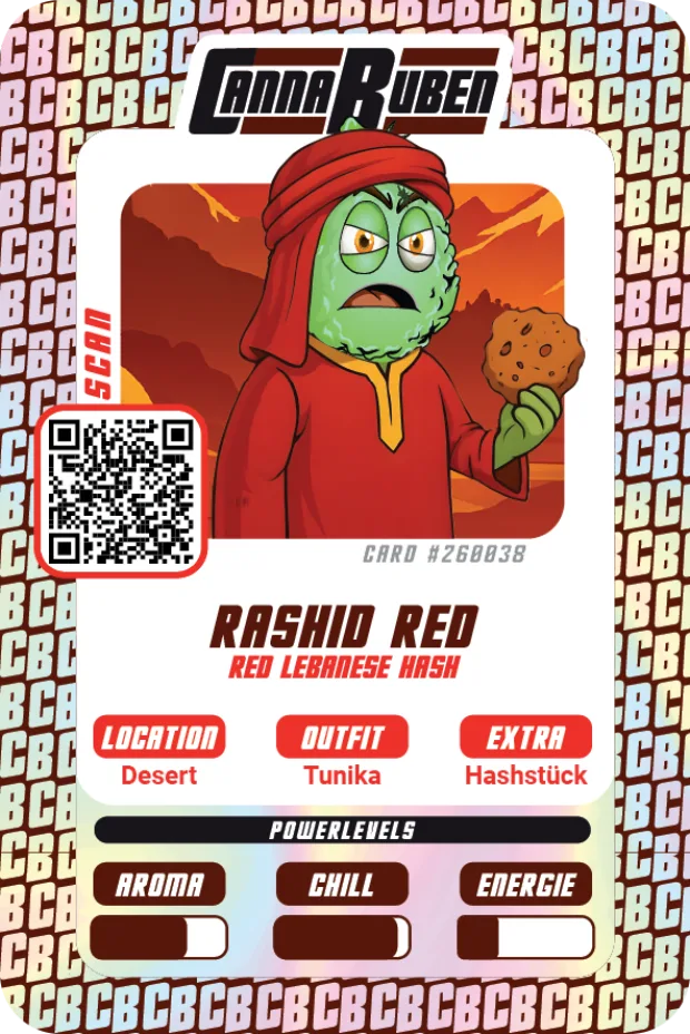 Legendäre Karte Red Lebanese